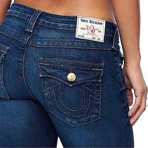 True Religion Stella Lurex Street Skinny Jean